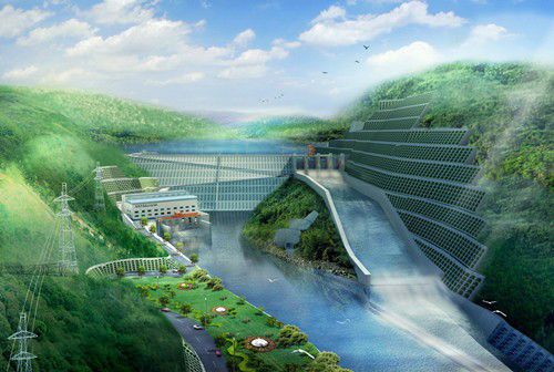 会泽老挝南塔河1号水电站项目